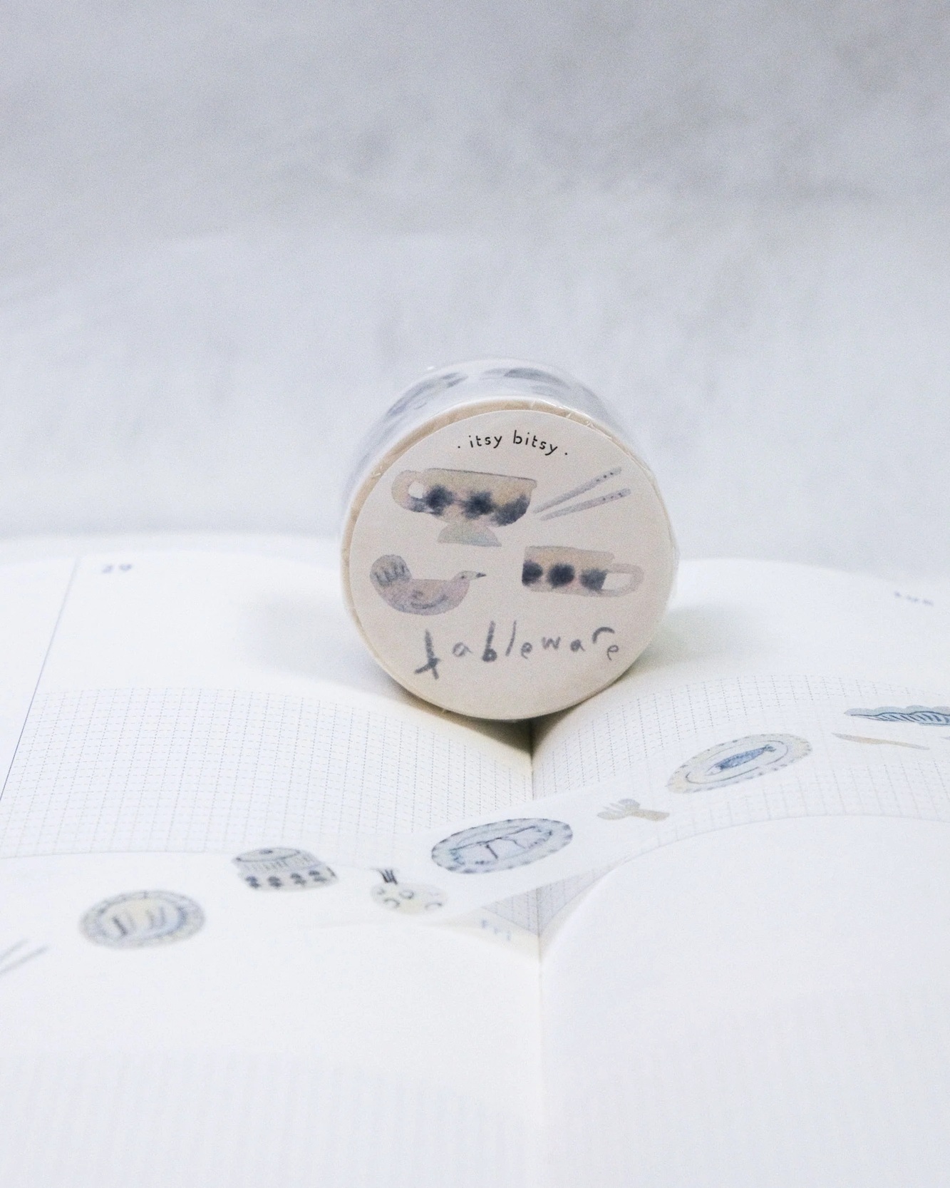 Dodolulu．itsy bitsy系列 日本和紙膠帶 共四款