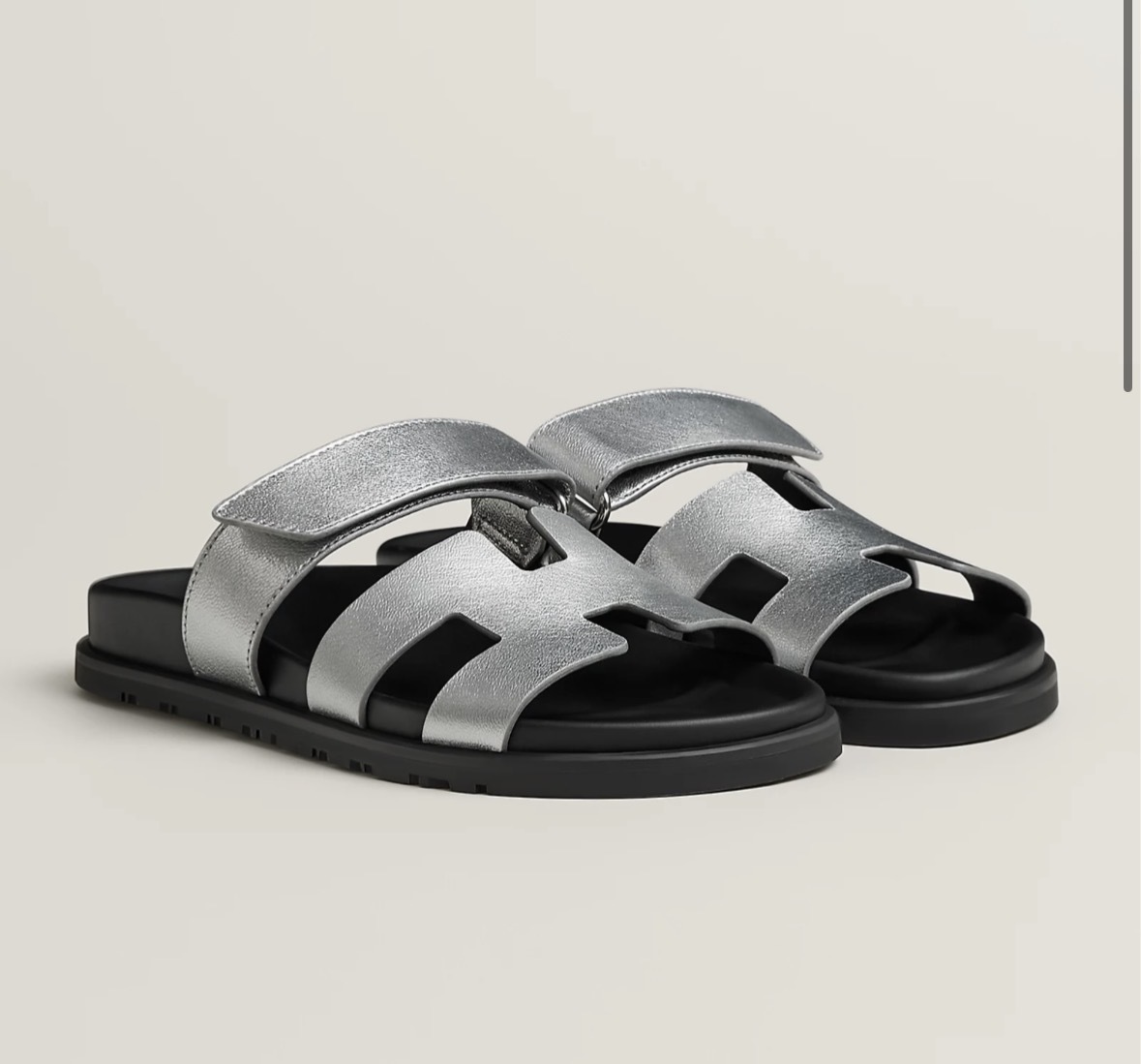 Chypre sandal Gris Argenté #37