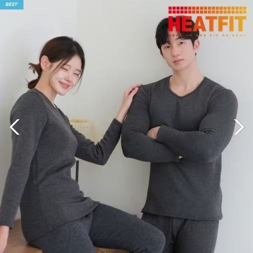 【直播】韓國HeatFit LL1214788 發熱保暖套裝保暖衣+保暖長褲