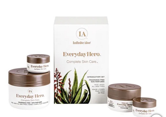 InfiniteAloe 有機蘆薈護膚霜優惠套裝 (237ml + 59ml + 15ml x 2) - 無香味 IA3