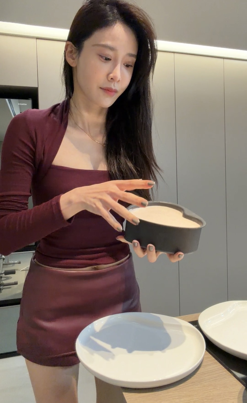 方領假兩件罩衫上衣