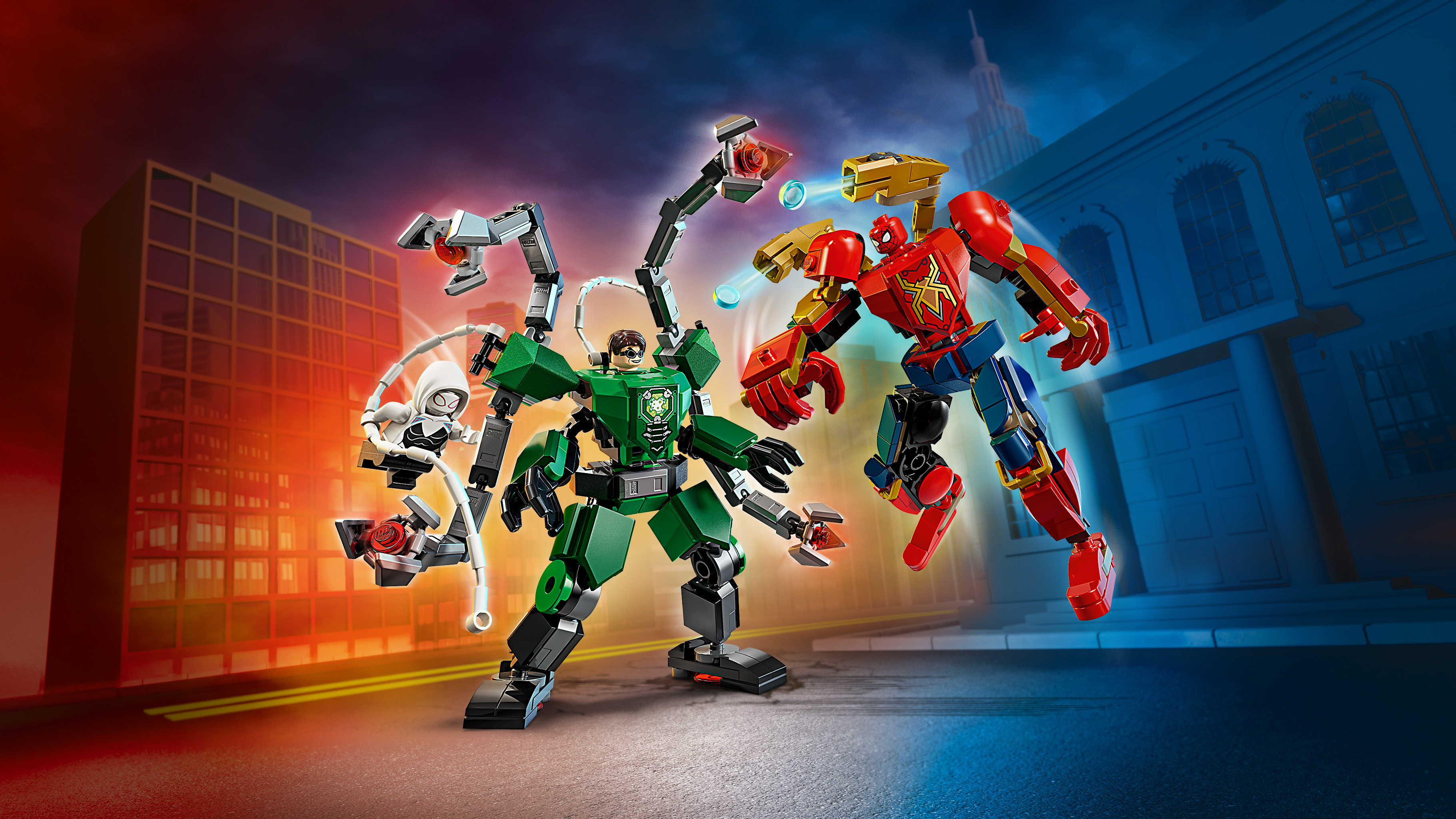 76338 機甲大戰：蜘蛛人vs. 八爪博士Super Heroes