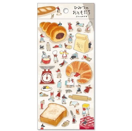 日本 MIND WAVE．秘密朋友 PET裝飾貼紙 共六款 82153~82158