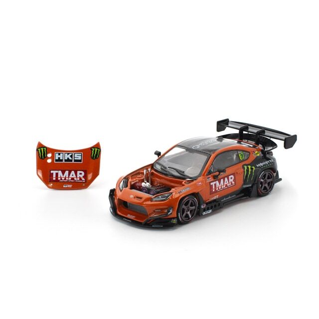 POPRACE 1/64 PANDEM GR86 - DAIGO SAITO FORMULA DRIFT JAPAN 2022 (Removeable Hood | Detailed Engine)