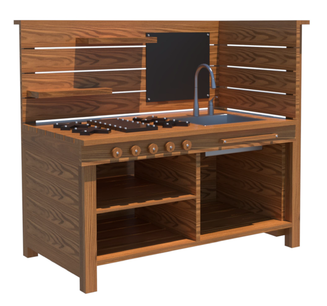 Outdoor Play Kitchen