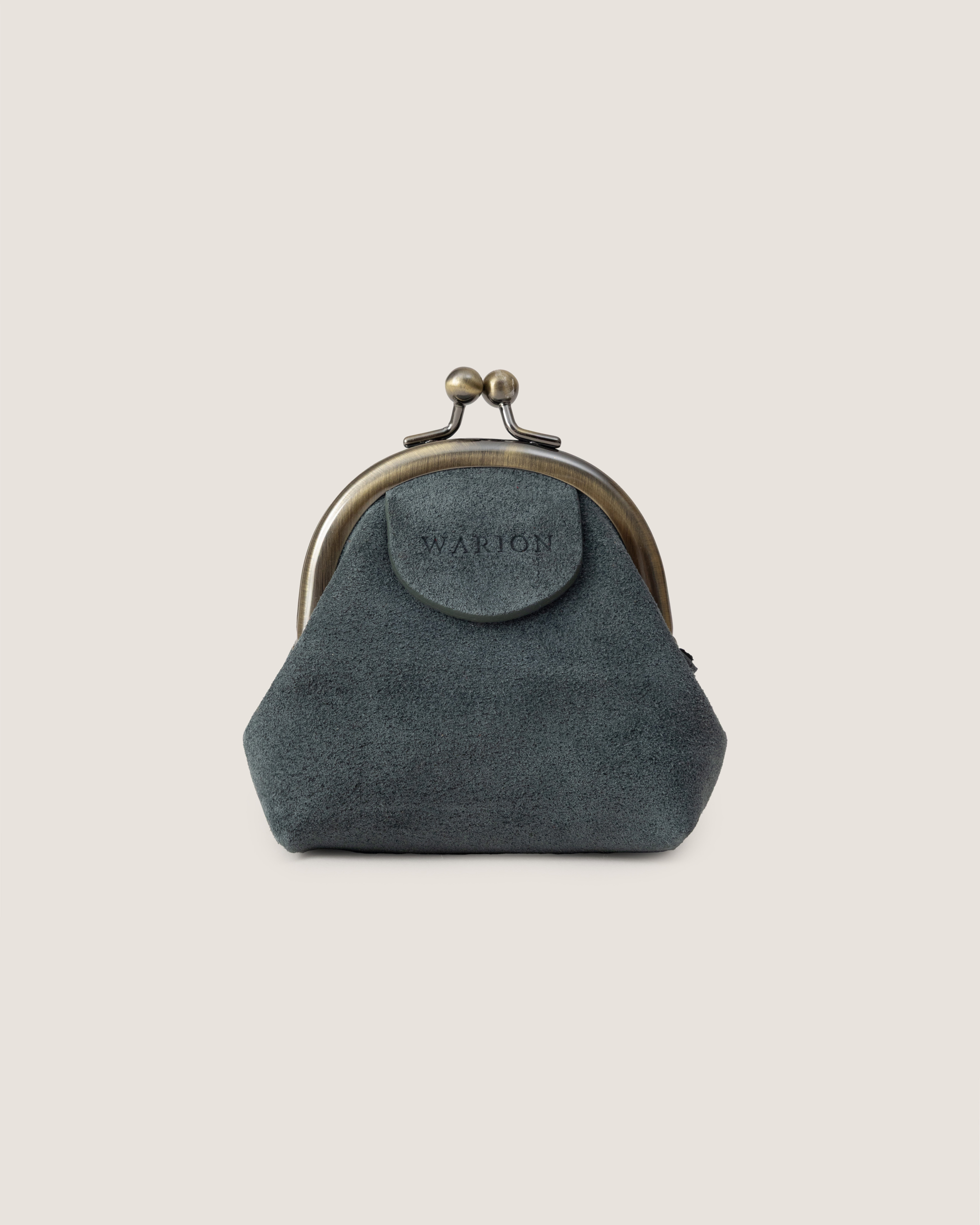 Grandma Italian Leather Coin Purse - Transformative Teal