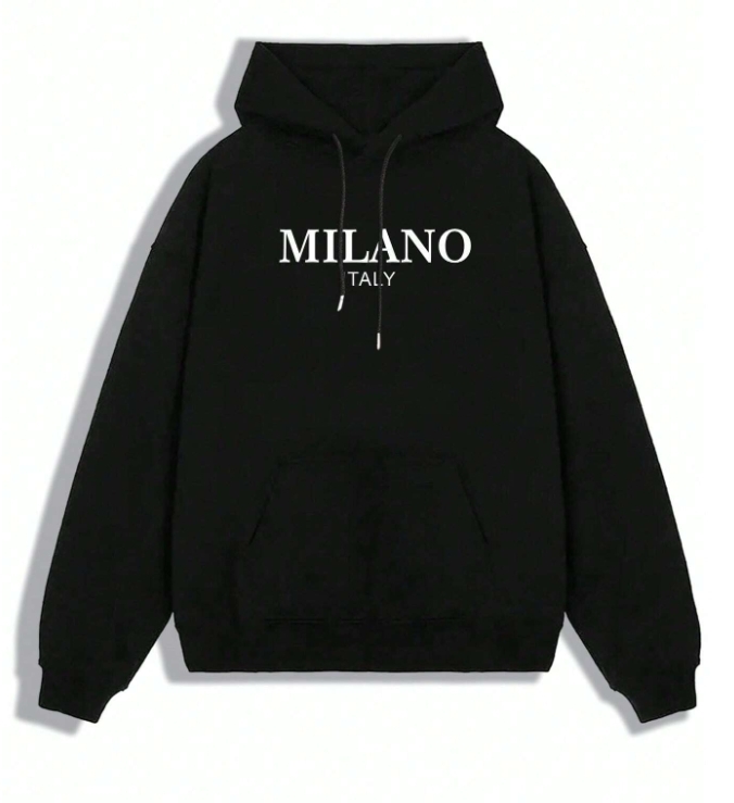 KADMAX大尺碼 - 大碼男義大利城市圖案帽TEE〈KSMS2706〉