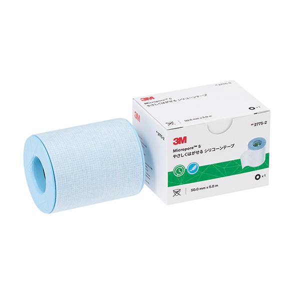 3M™ Micropore™ 溫和剝離矽膠帶 2775-2, 2吋闊 (一卷裝)
