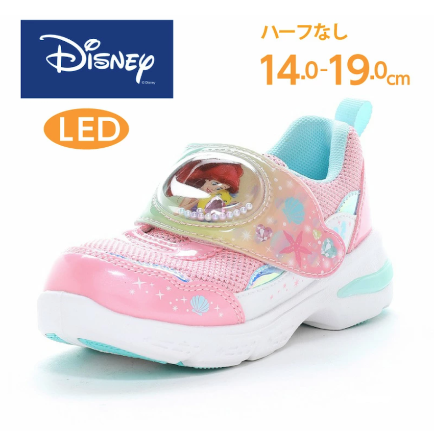 日本 2026 春新作 Moonstar LED 兒童波鞋 - Ariel
