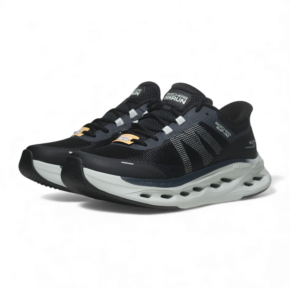 SKECHERS 慢跑鞋 MAX CUSHIONING 黑灰 瞬穿 休閒鞋 男 220422BKGY