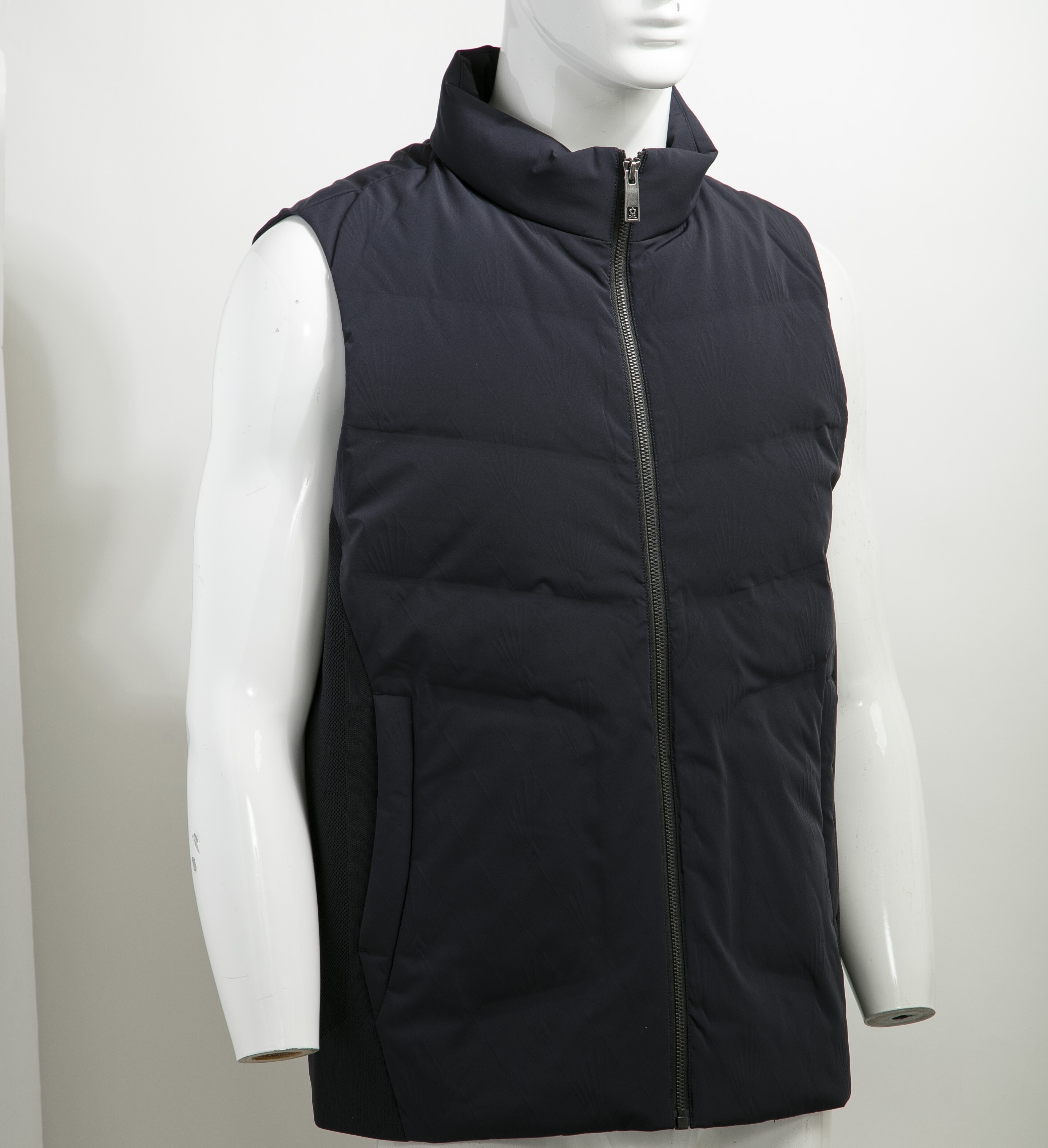 Montagut - Men's Painted Goose Down Jacket With Stand Collar Regular Fit 2540730DW11