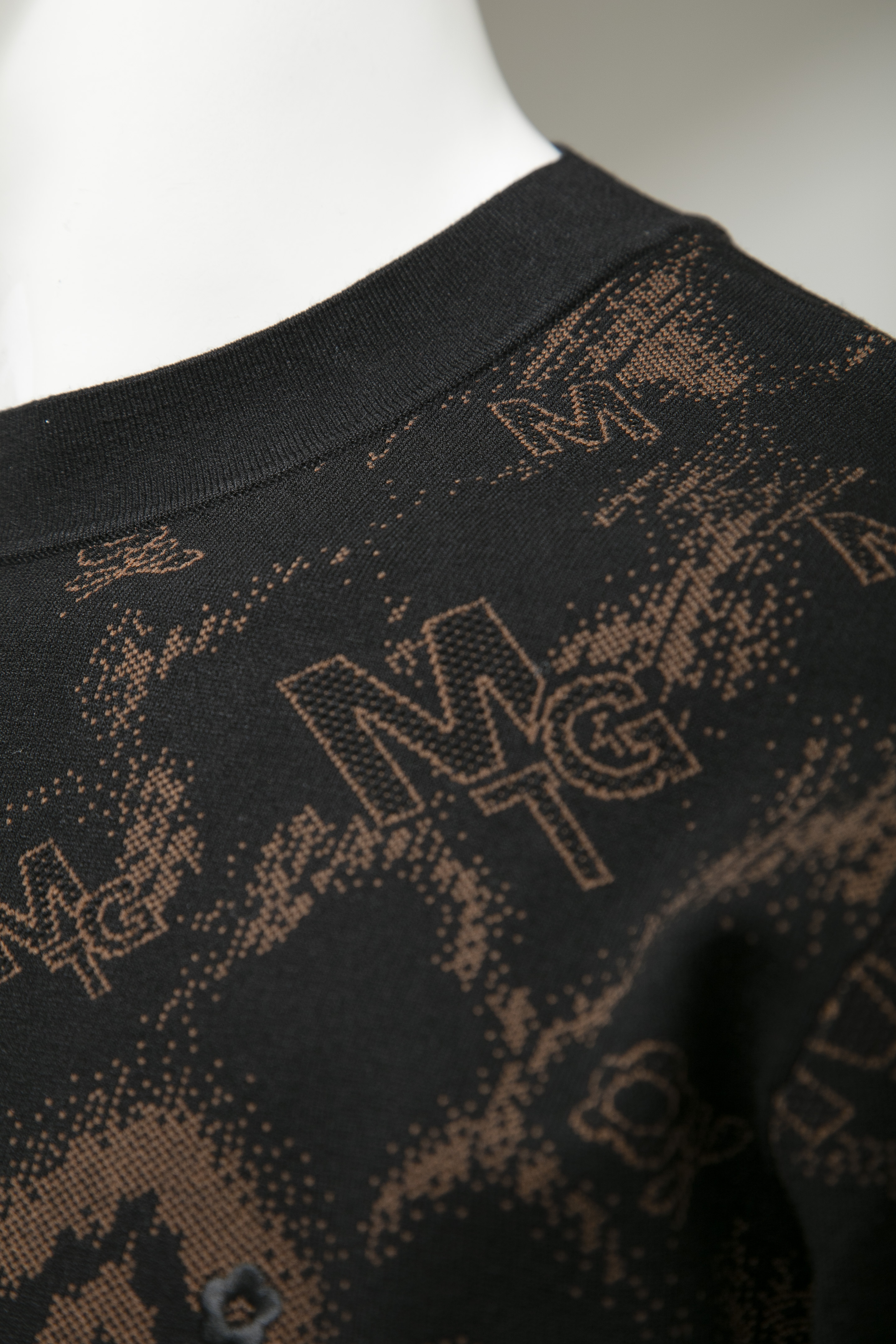 Montagut - 男裝經典印花Logo毛衣 修身版型 2532119KN21