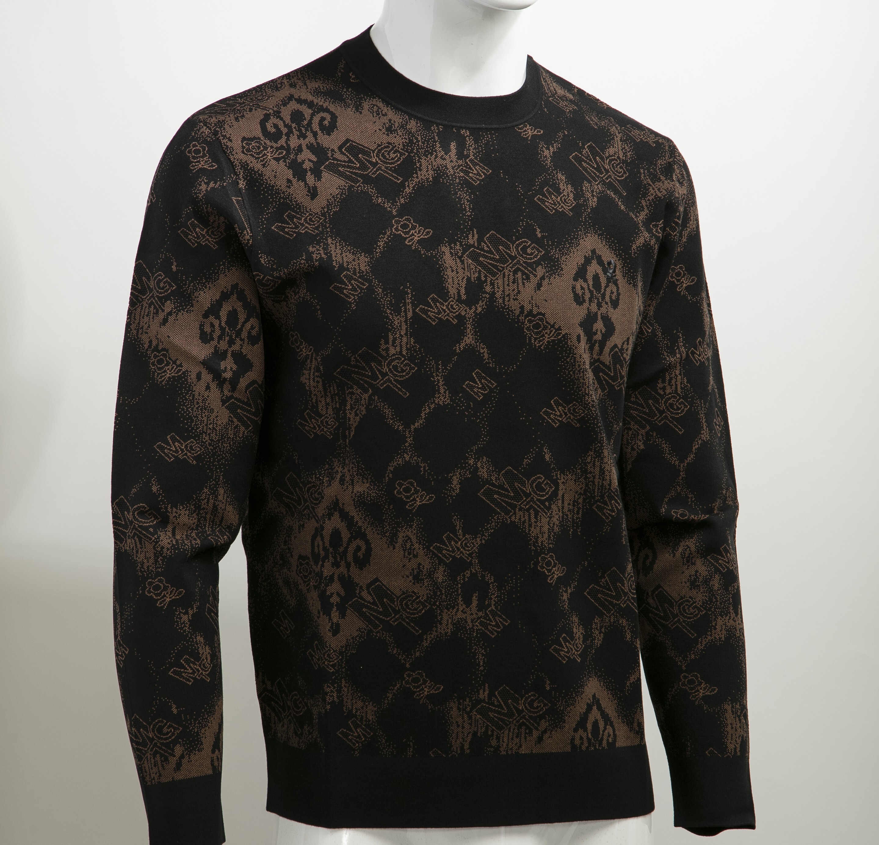 Montagut - 男裝經典印花Logo毛衣 修身版型 2532119KN21