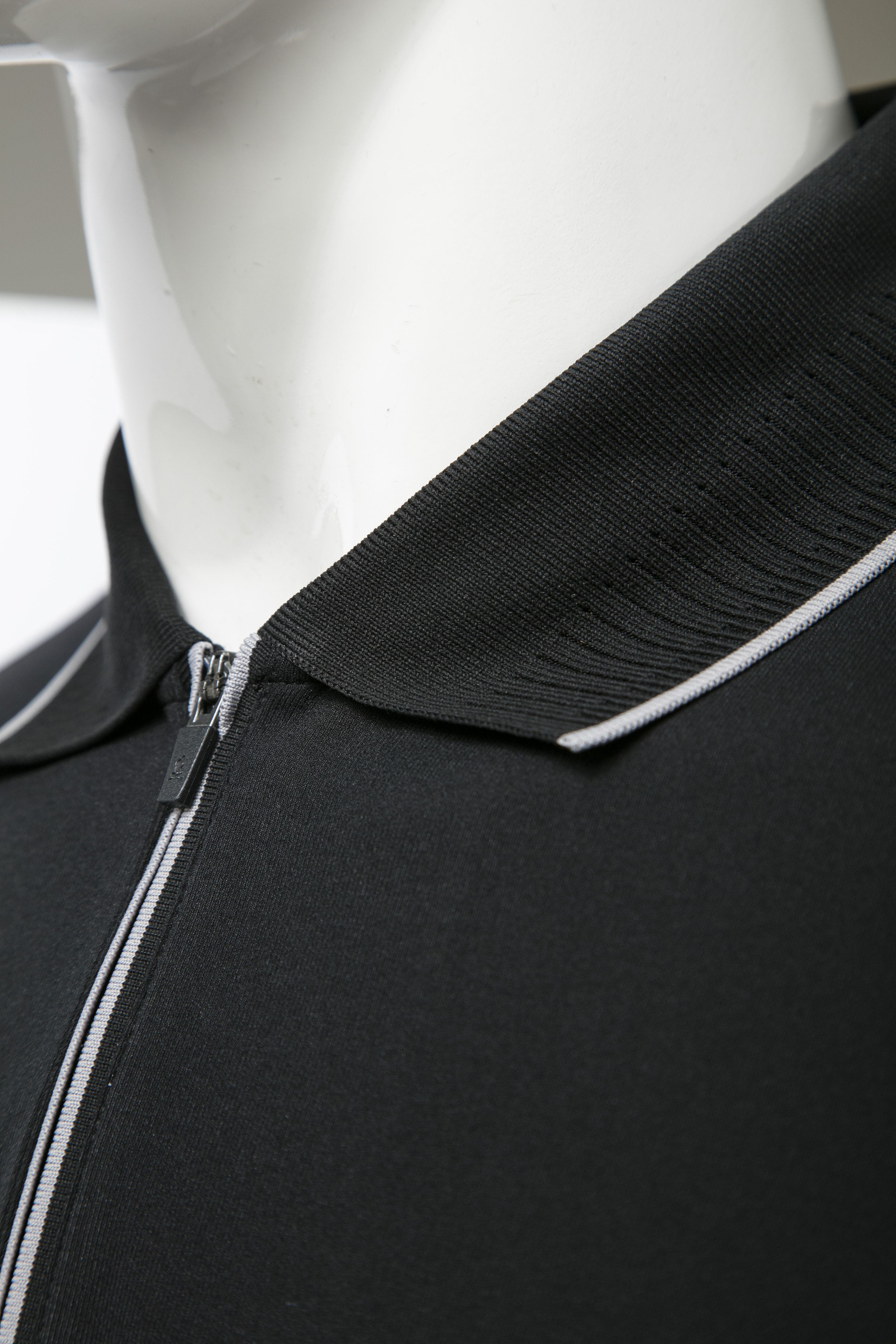 Montagut - 男裝淨色拉鏈Polo上衣 常規版型 2531439KT42