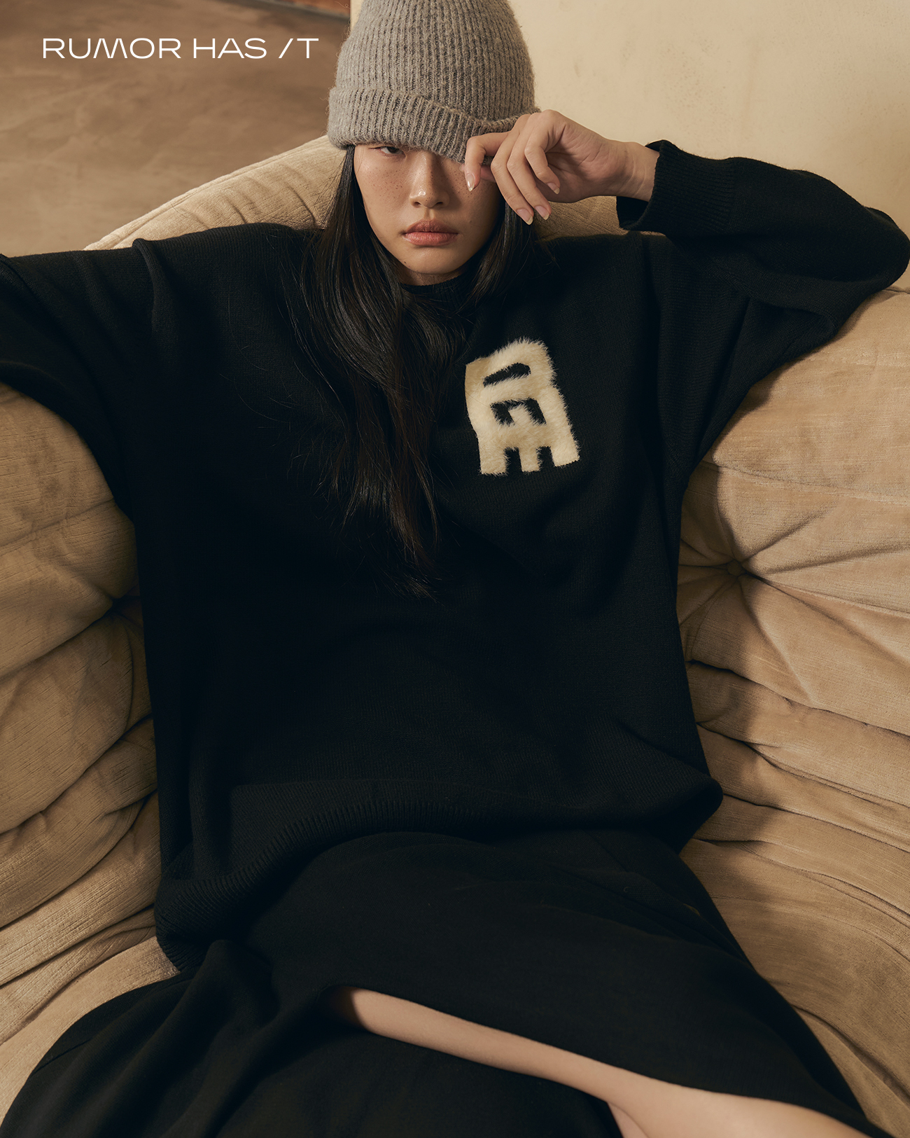 RHI Mohair Oversized Sweater