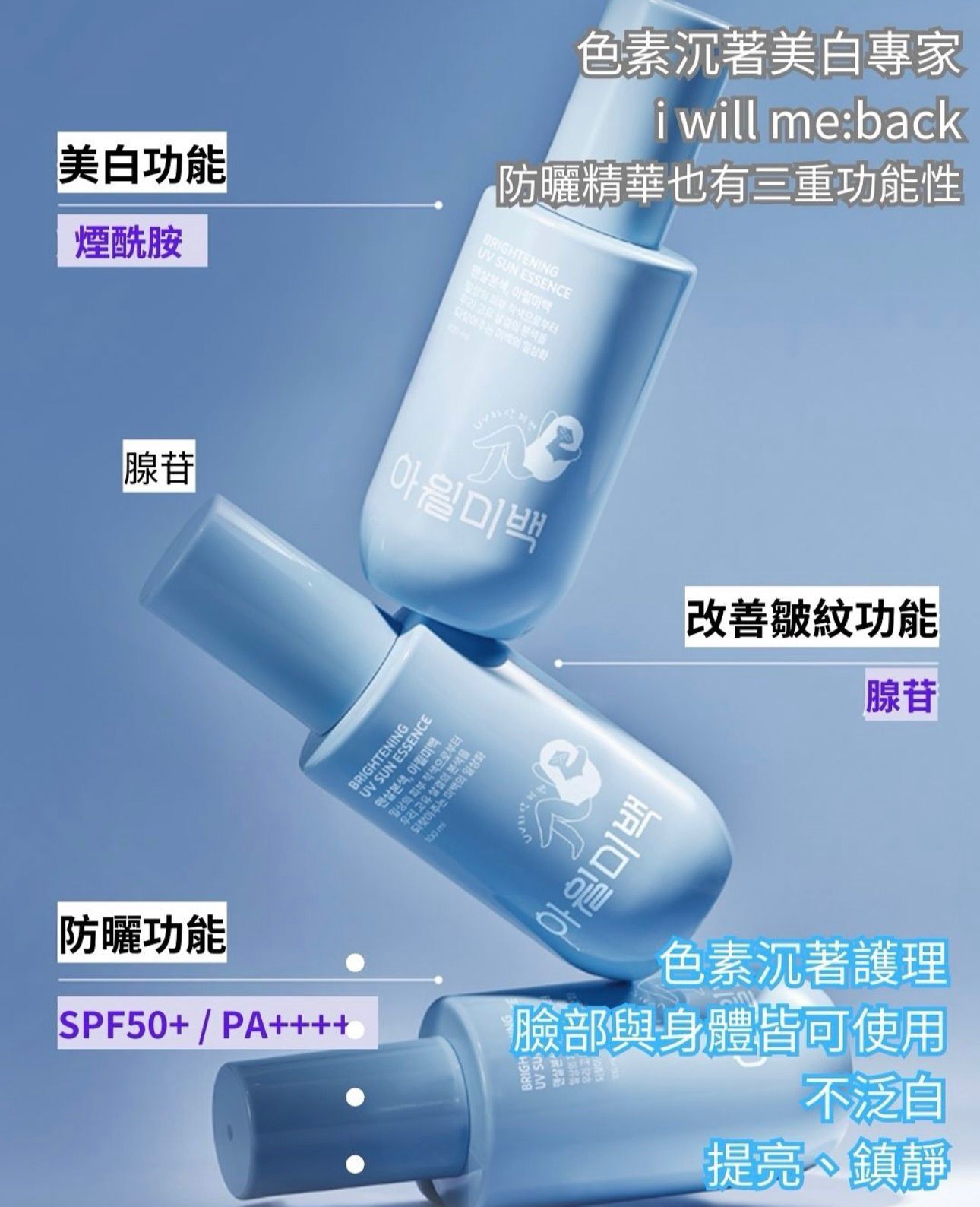 【現貨】AKR080806 i will me:back 護膚系列