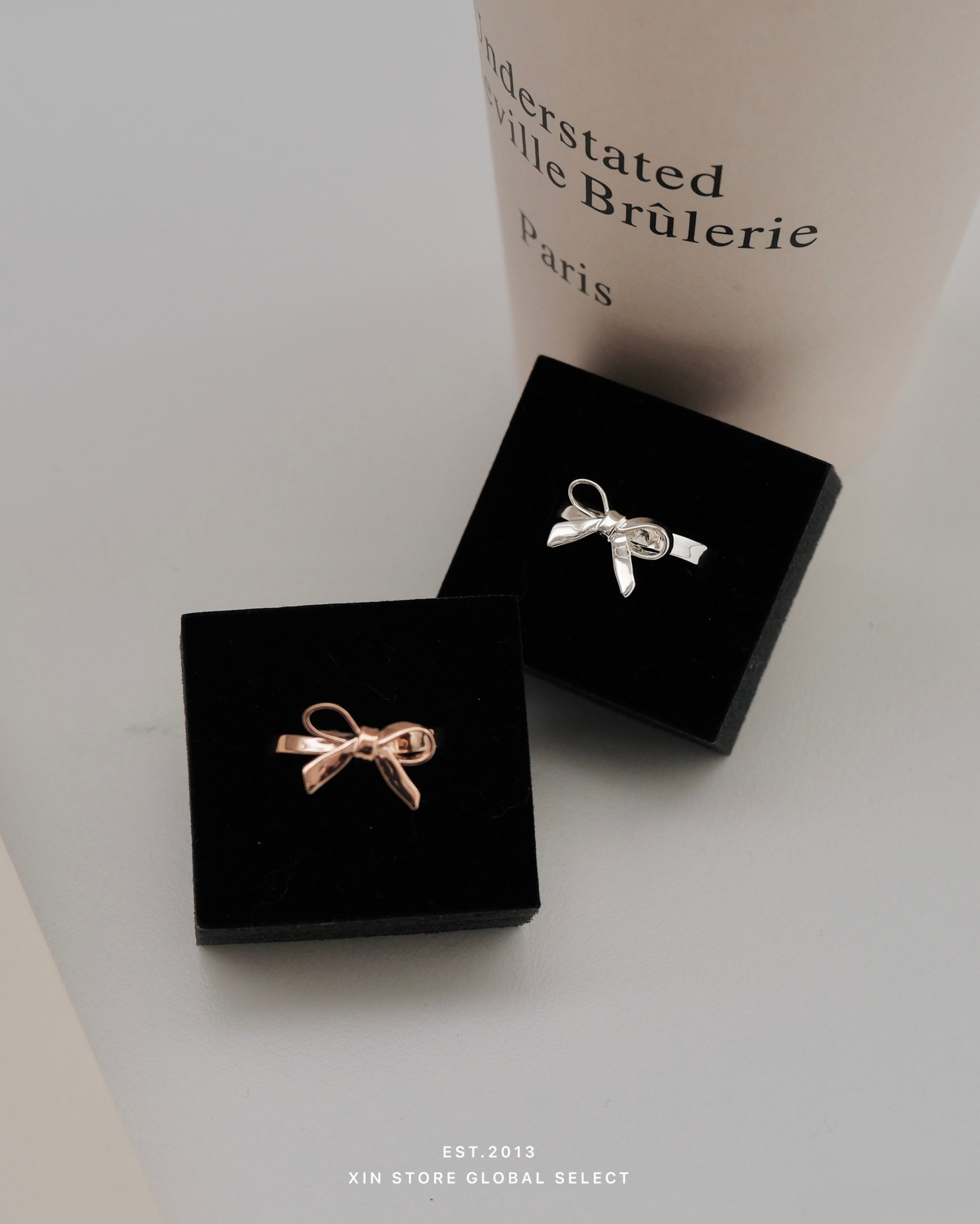 <浪漫的結>Charles ＆ Keith 小CK 蝴蝶結 戒指 2色