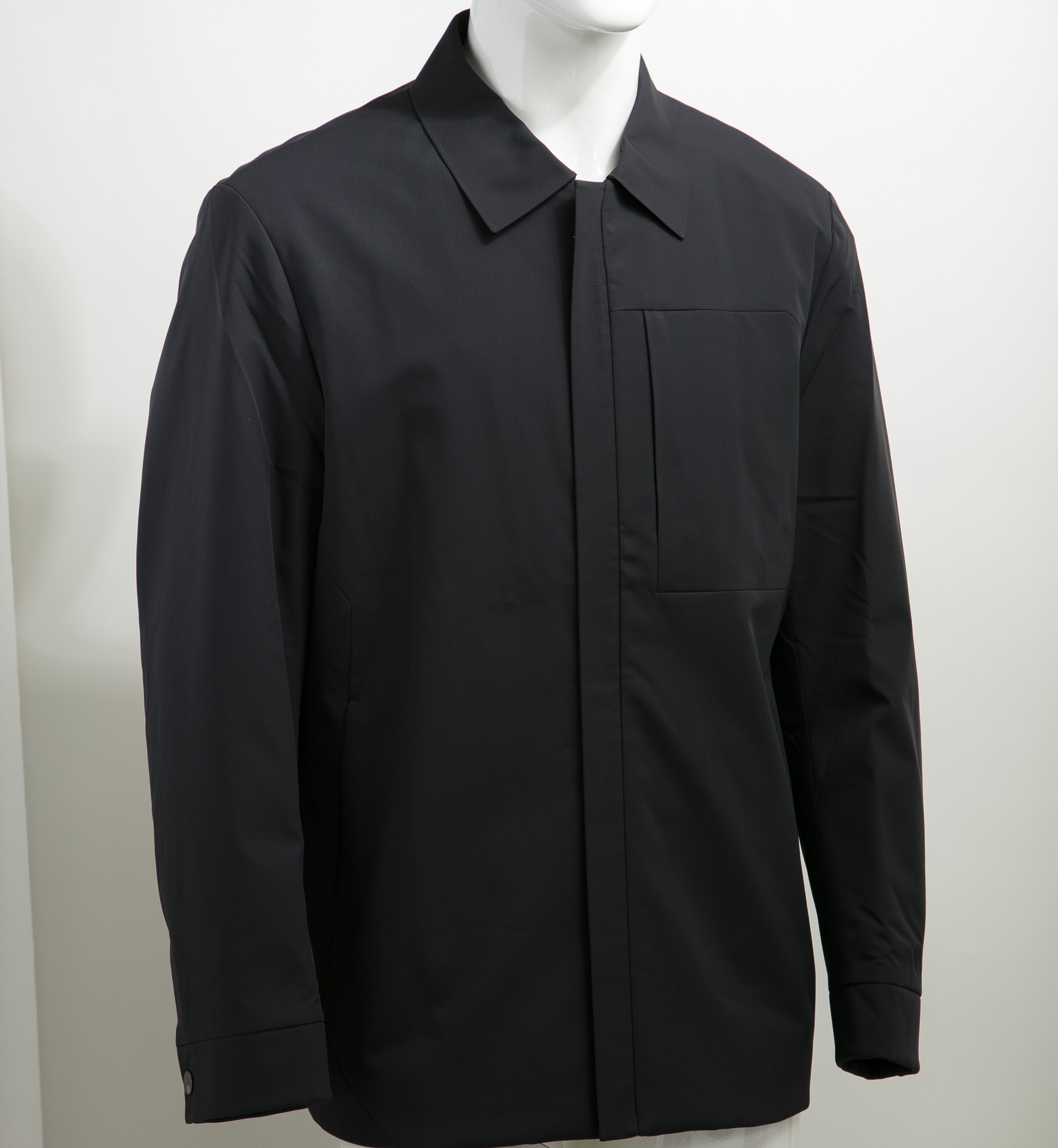 Montagut - Men's Padded Blouson Jacket With Shirt Collar Regular Fit 2541240PD21