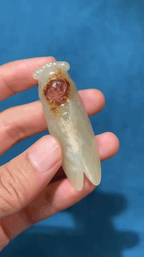 126238 和田玉籽料居高聲遠