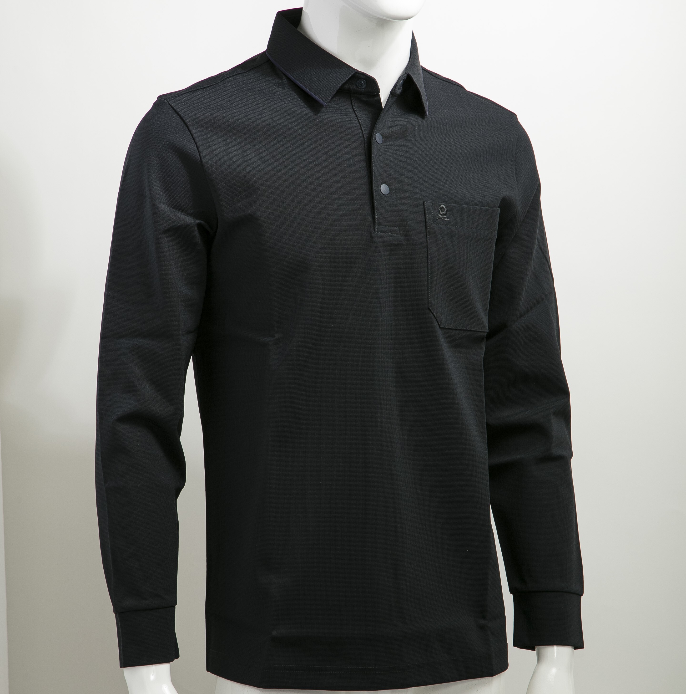 Montagut - 男裝淨色Polo啪鈕上衣 2530629TZ37