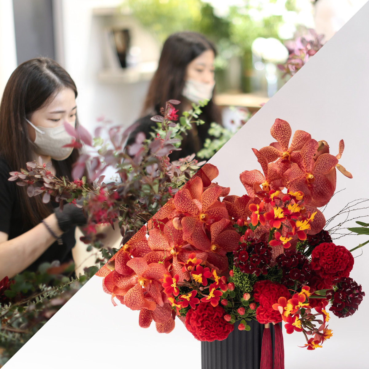 春節花藝課程【錦繡】
