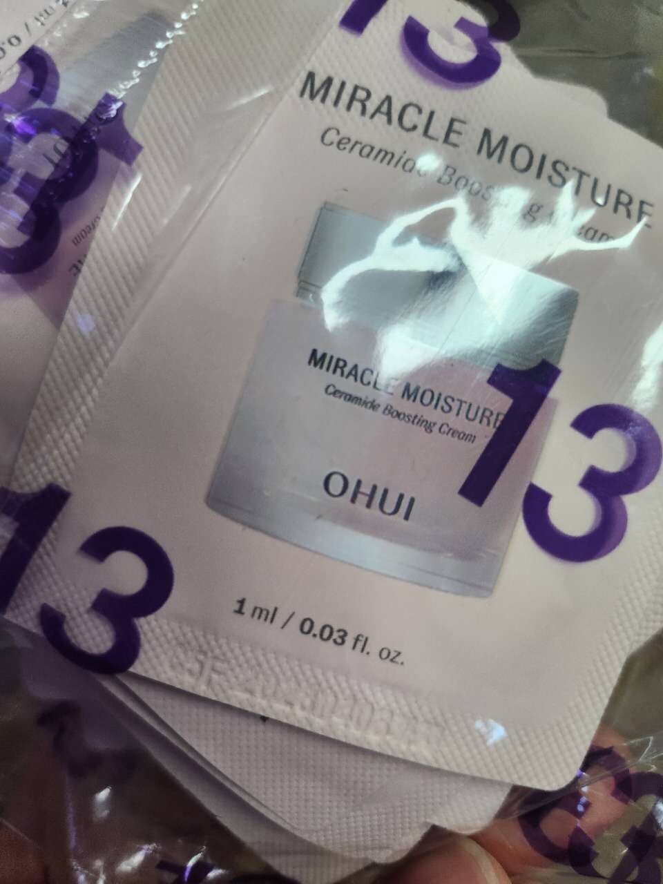 【直播】LL121507 OHUI 粉色奇蹟水驚喜保濕面霜 (60小片)