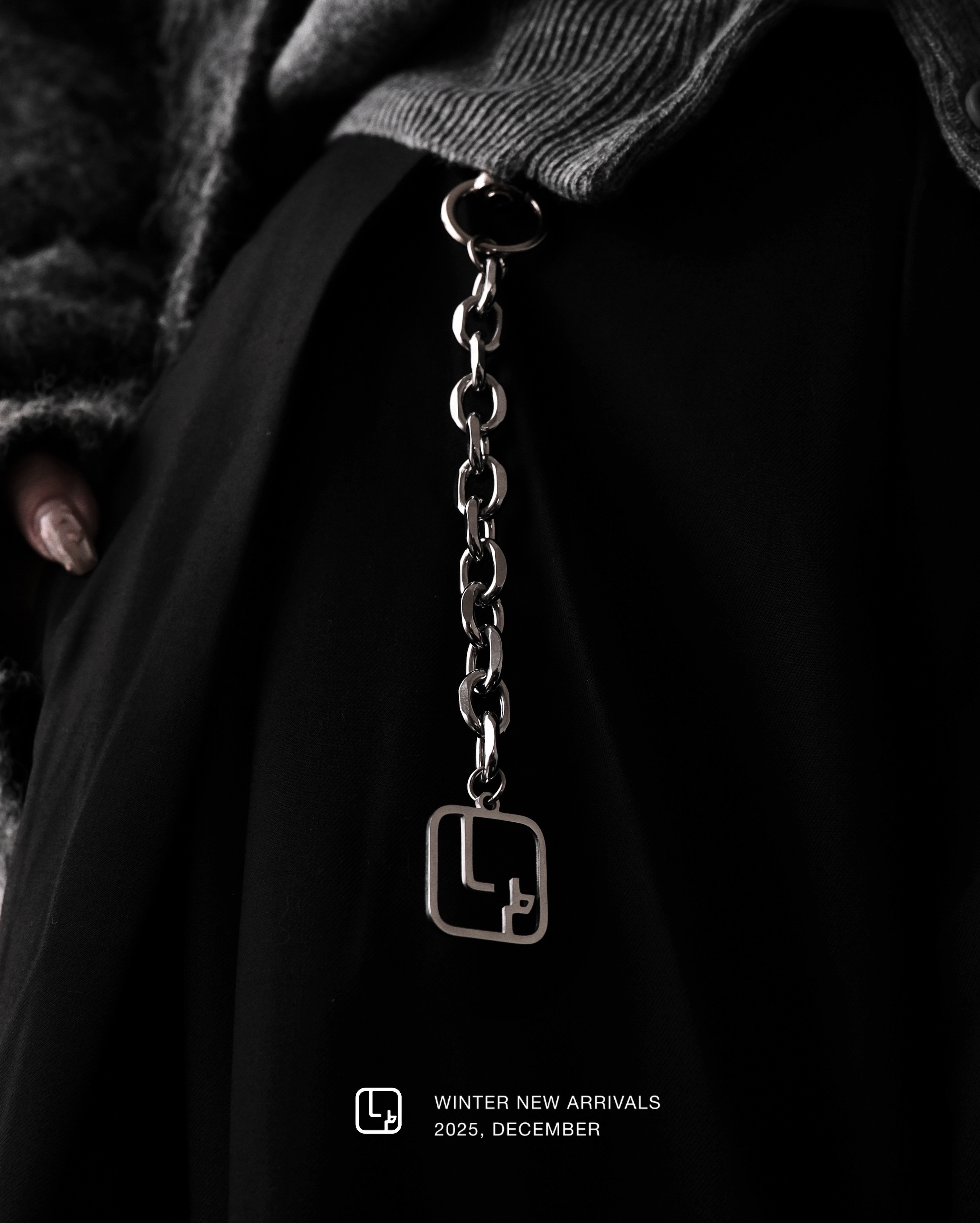 <首次推出🔥>XIN STORE Icon Chain 不鏽鋼 褲鍊