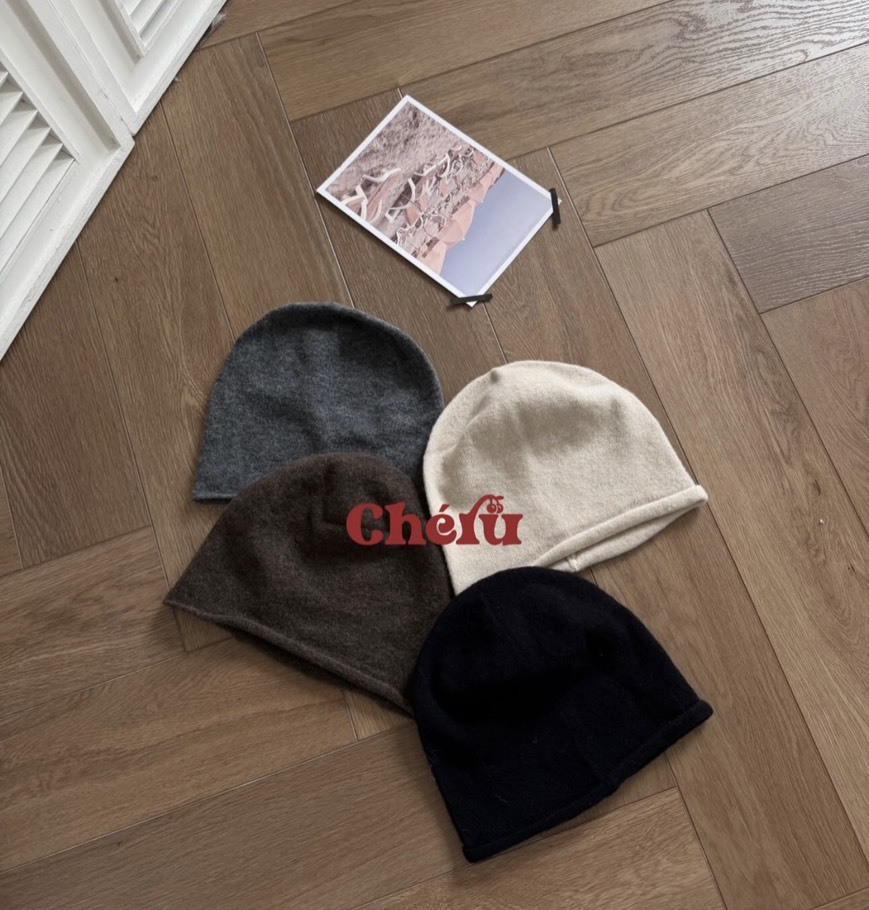 韓國選品 羊毛短冷帽