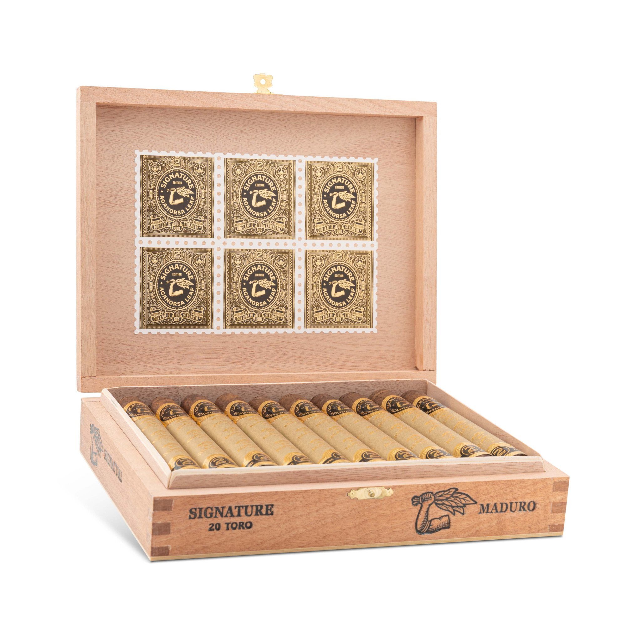 紫檀叶 署名 马杜罗 公牛 20支/盒