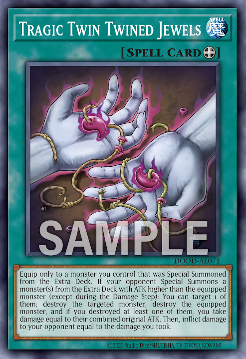 DOOD-AE071 Tragic Twin Twined Jewels(遽變的二枚串珠)