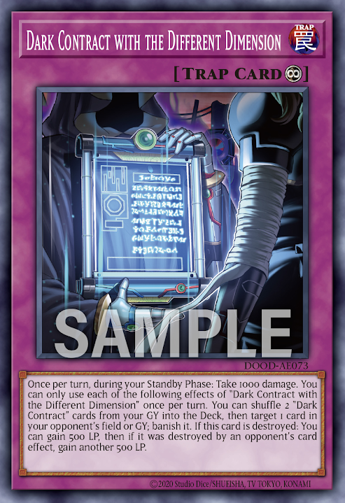 DOOD-AE073 Dark Contract with the Different Dimension(異次元的契約書)