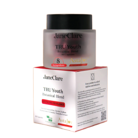 A4 Jane Clare Tru Youth 全身Q弹、緊緻 supplement (60粒/瓶)【必須有購買任何一款Jane Clare套餐才可加購，否則無效】