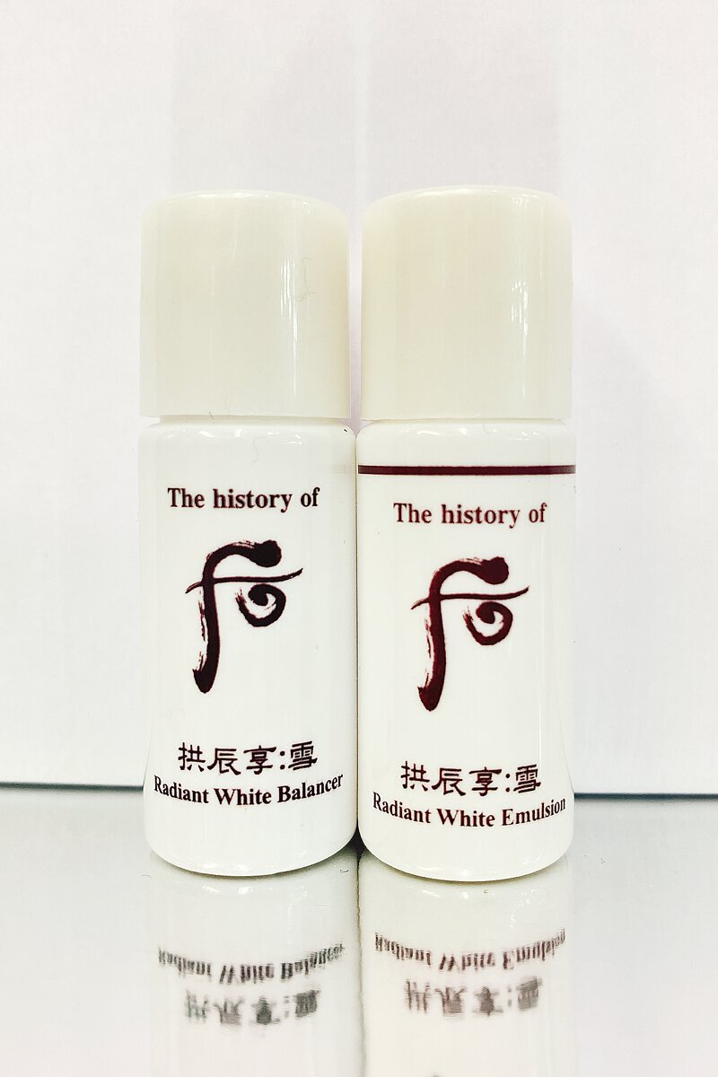 【直播】LL121515 Whoo后 拱辰享雪 美白水乳 (各30小支)