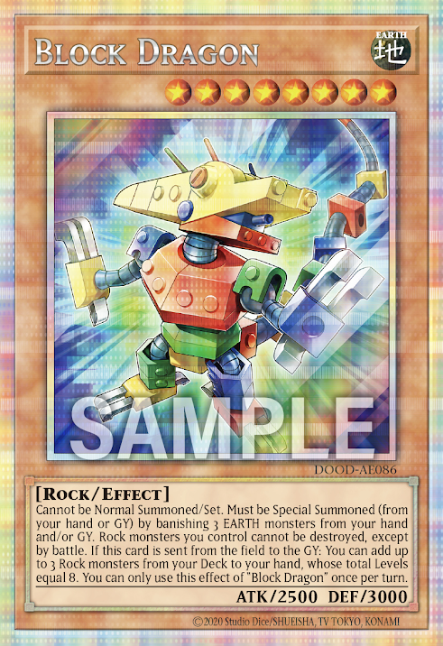 DOOD-AE086 (UTR/SER/PSER)Block Dragon(積木龍)
