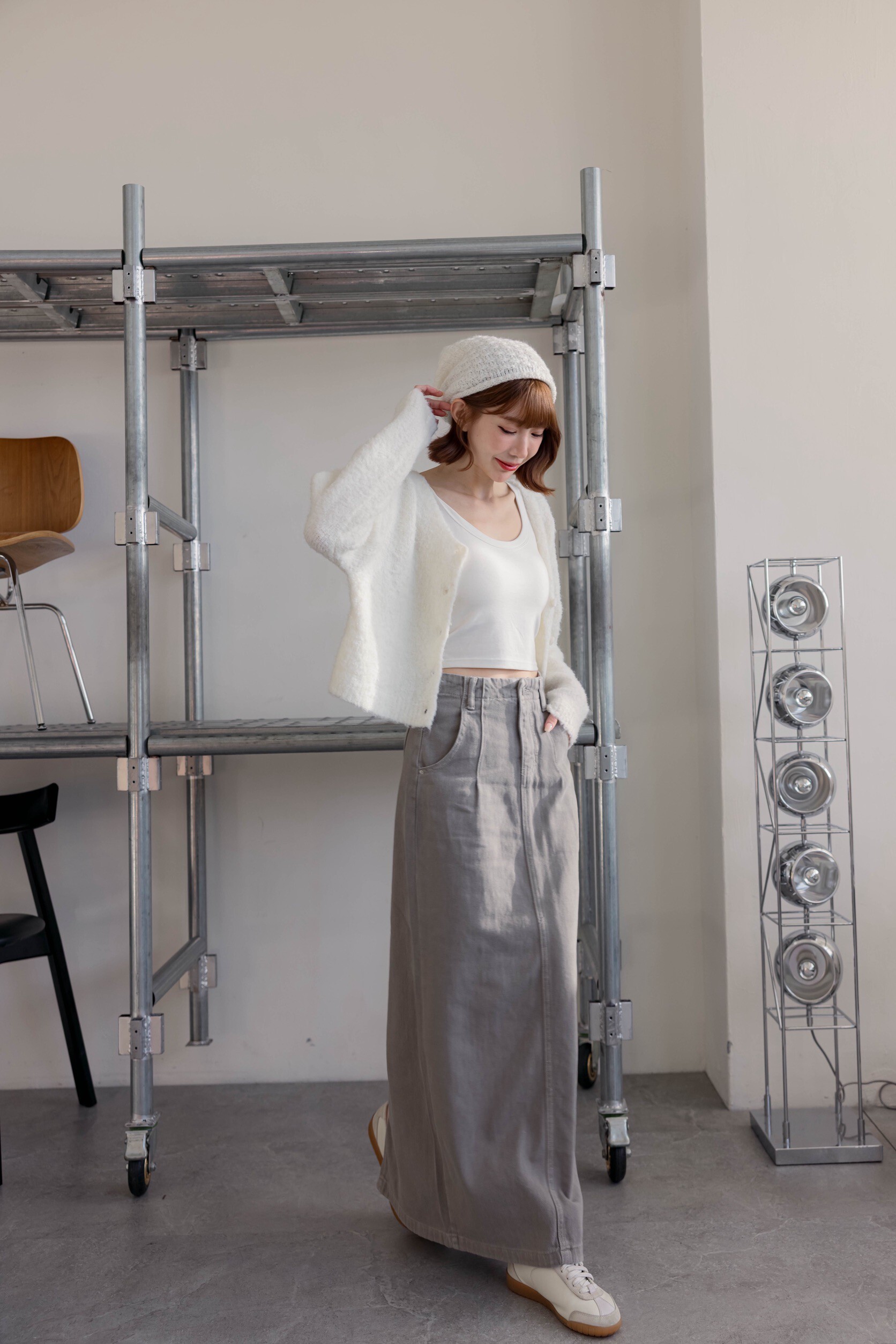 （現貨）#Z47 可以外穿的短版無痕內衣背心(黑/白/卡其/咖啡/淺灰)