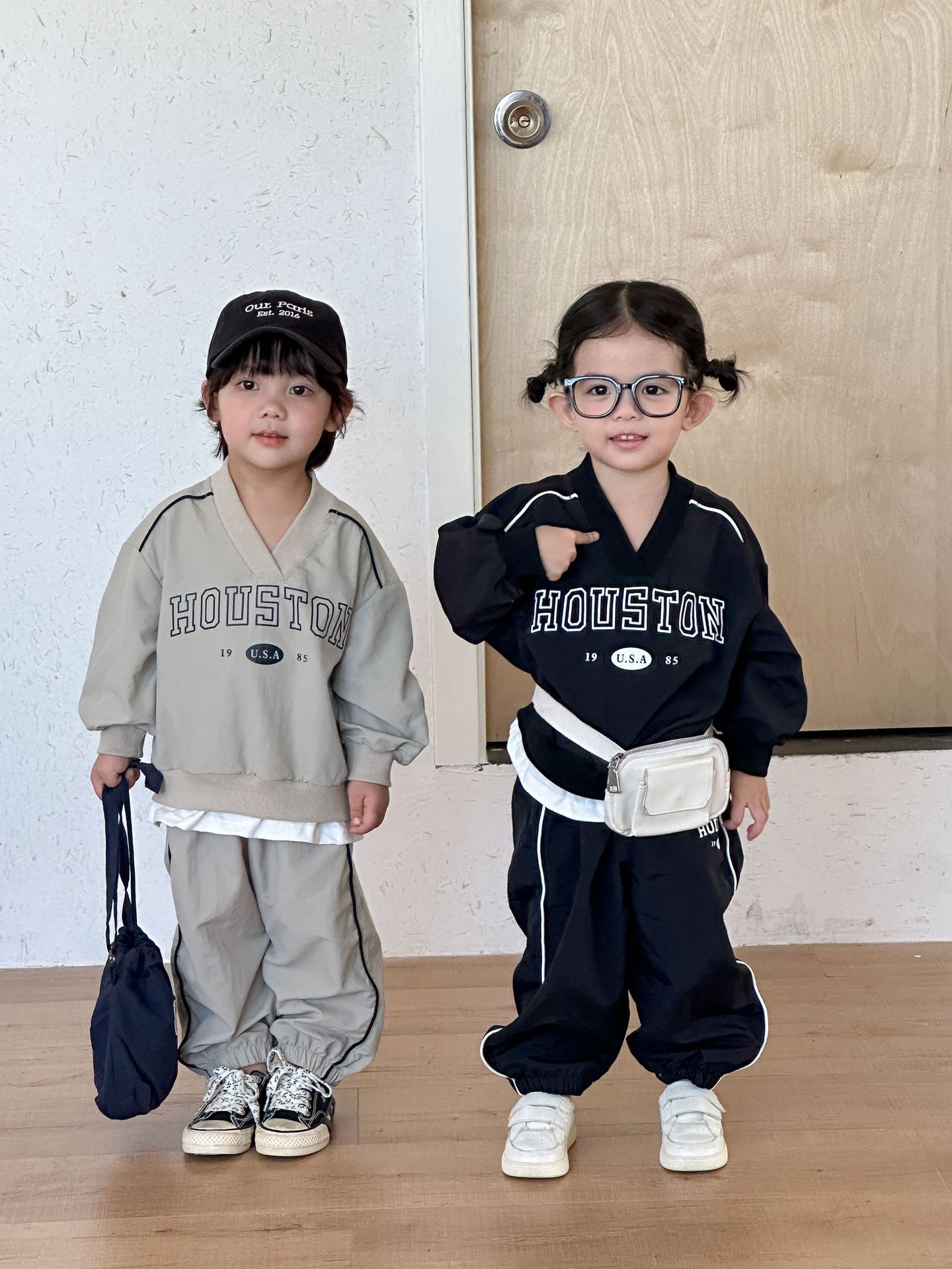 兄弟姐妹一起穿_Houston運動套裝