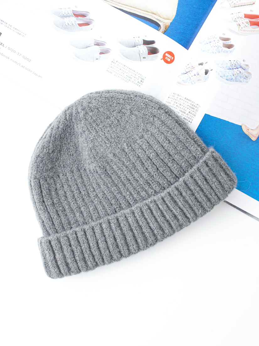 美式休閒感針織毛線帽(3色)