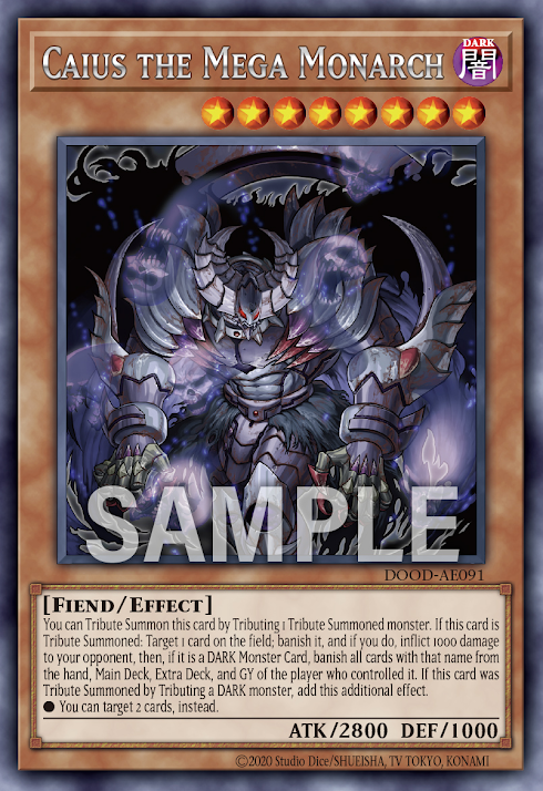 DOOD-AE091 (R)Caius the Mega Monarch(怨邪帝 蓋烏斯)