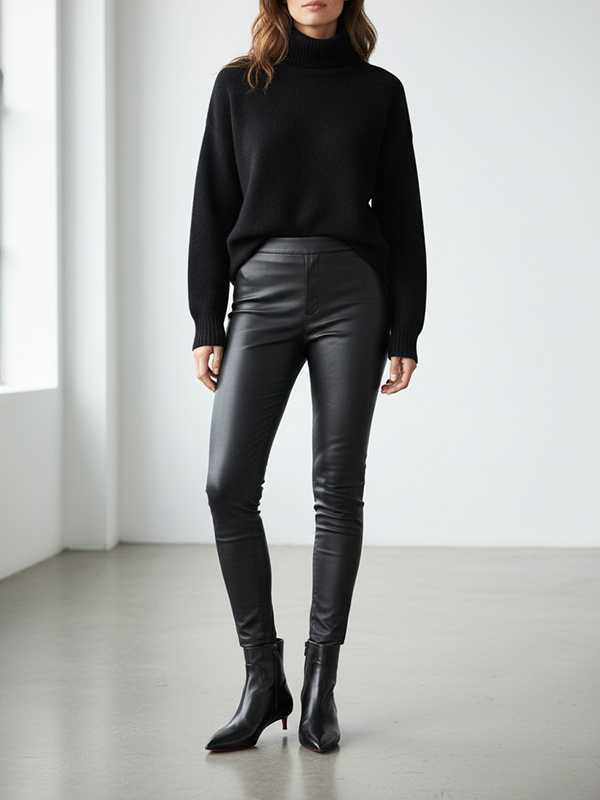 SANTONI 真皮肩頭踝靴