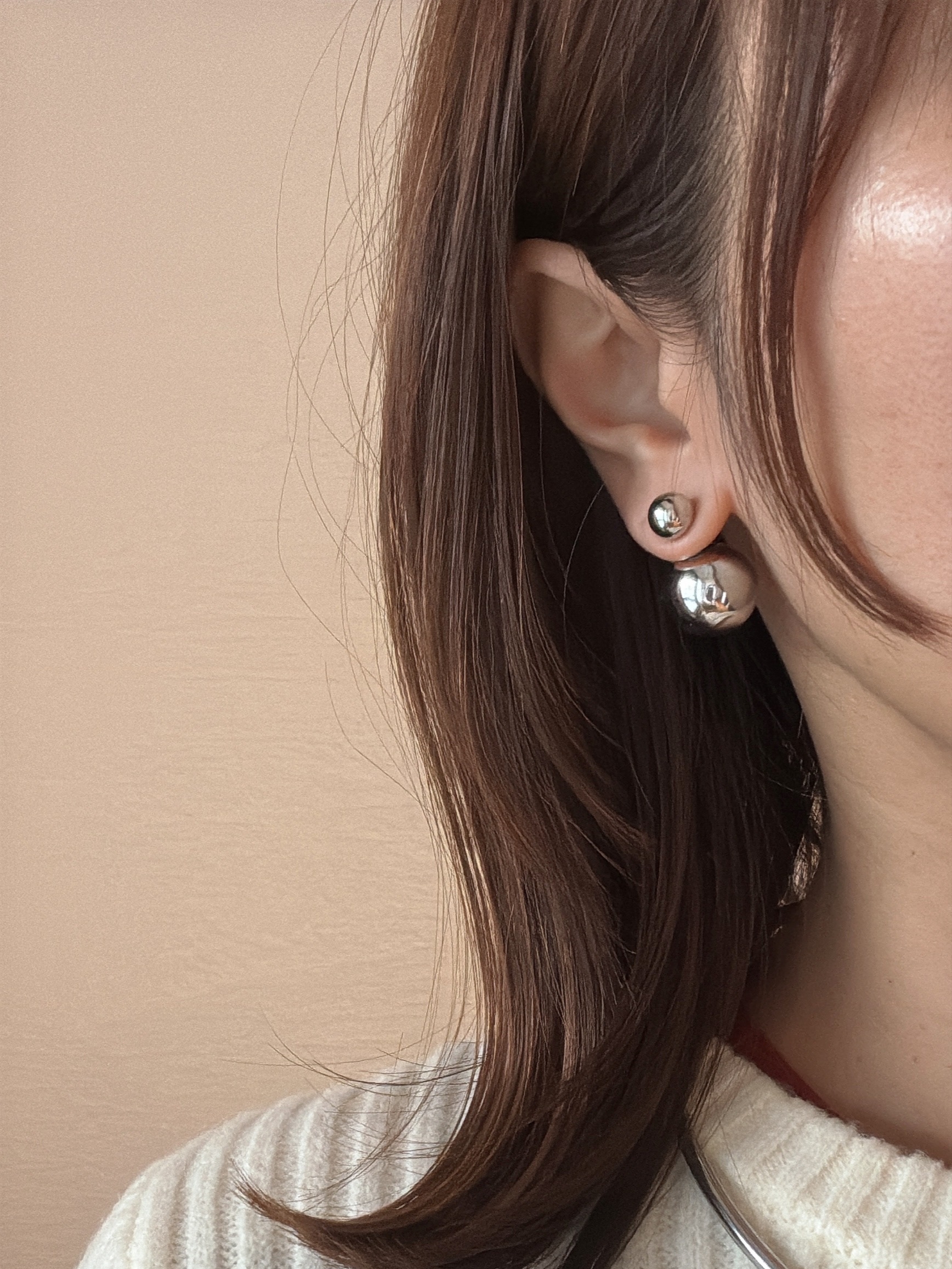 ss round ball pierce