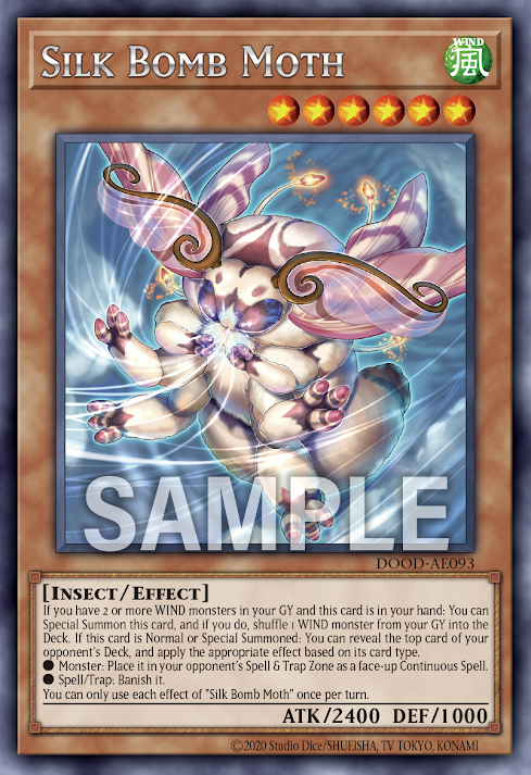 DOOD-AE093  (R)Silk Bomb Moth (絲炸彈蛾)