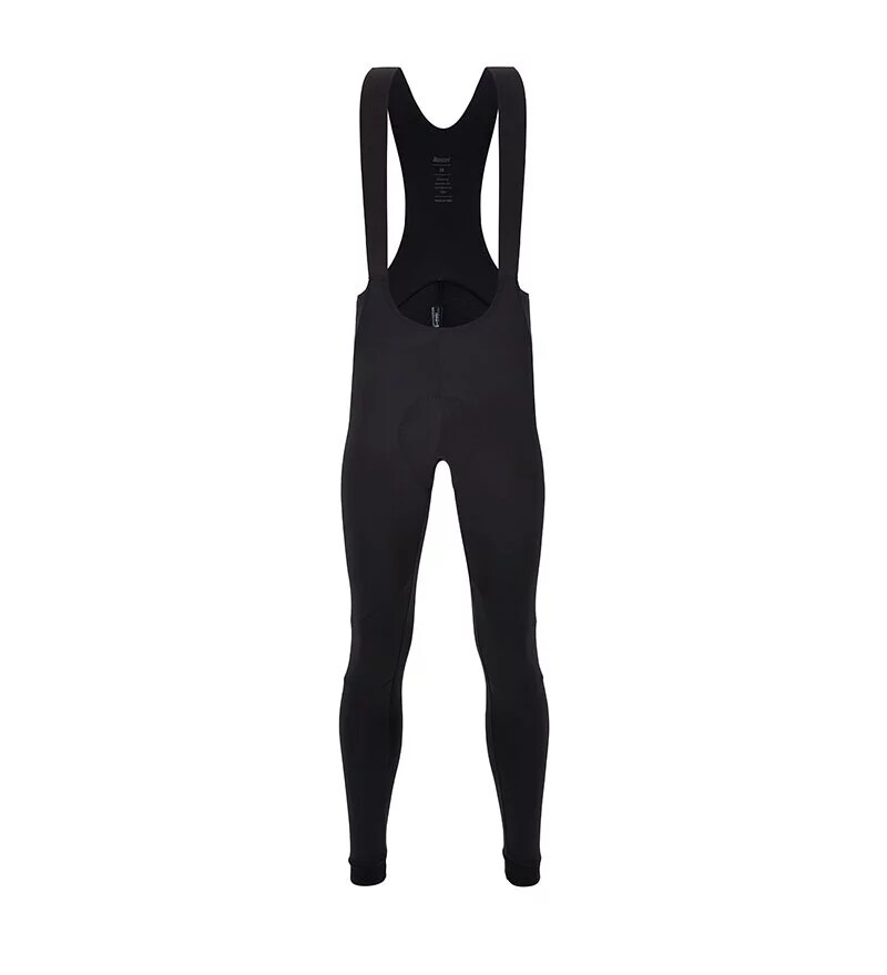 【Santini】護衛雨雲冬季吊帶長褲 防風抗水 黑色