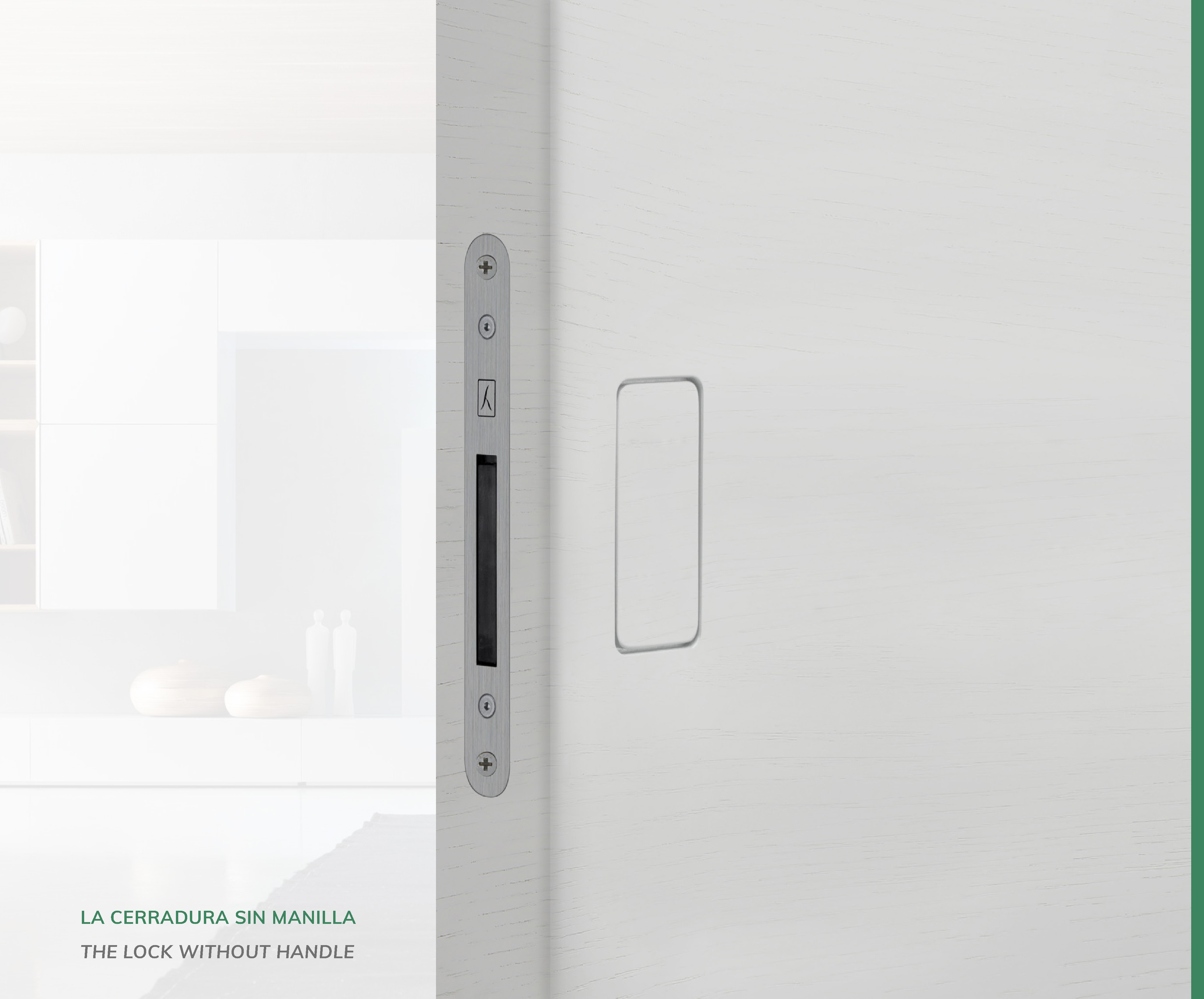 Bonaiti No-ha mini 磁力門鎖 隱形門 掩門