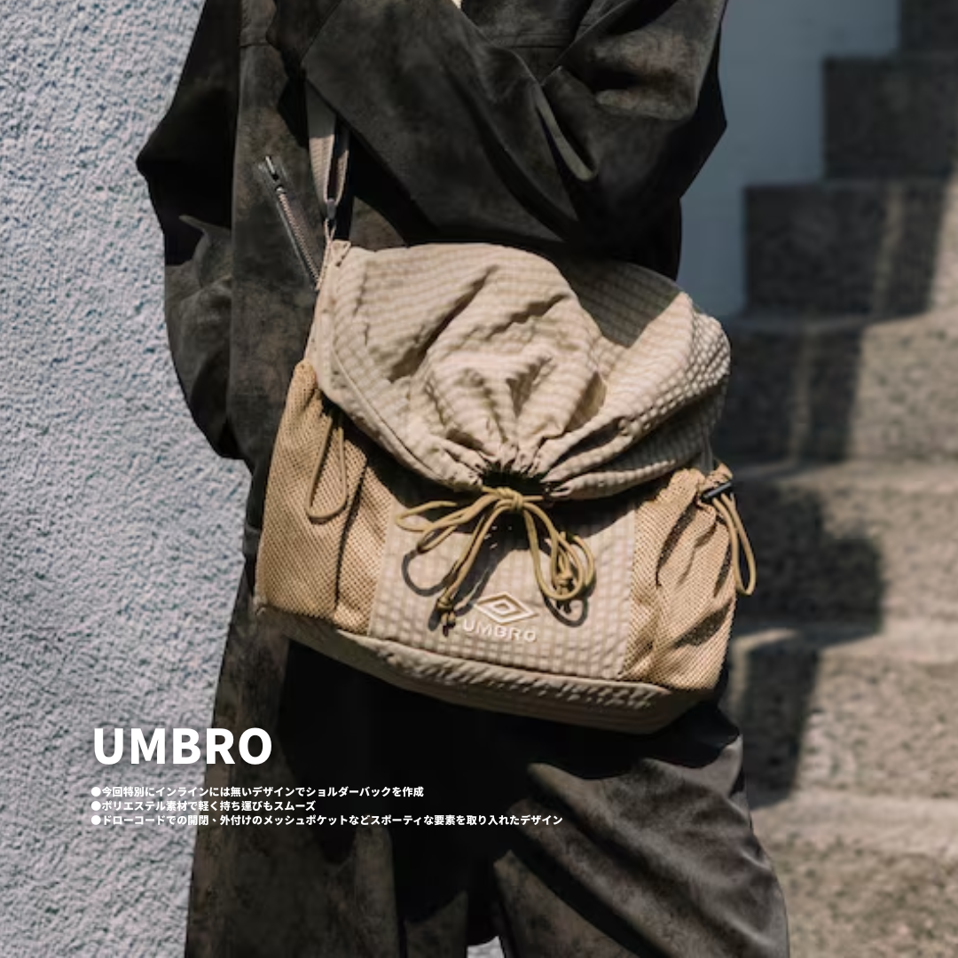 "代購Dec" UMBRO 別注 Shoulder Bag Check 格紋單肩包