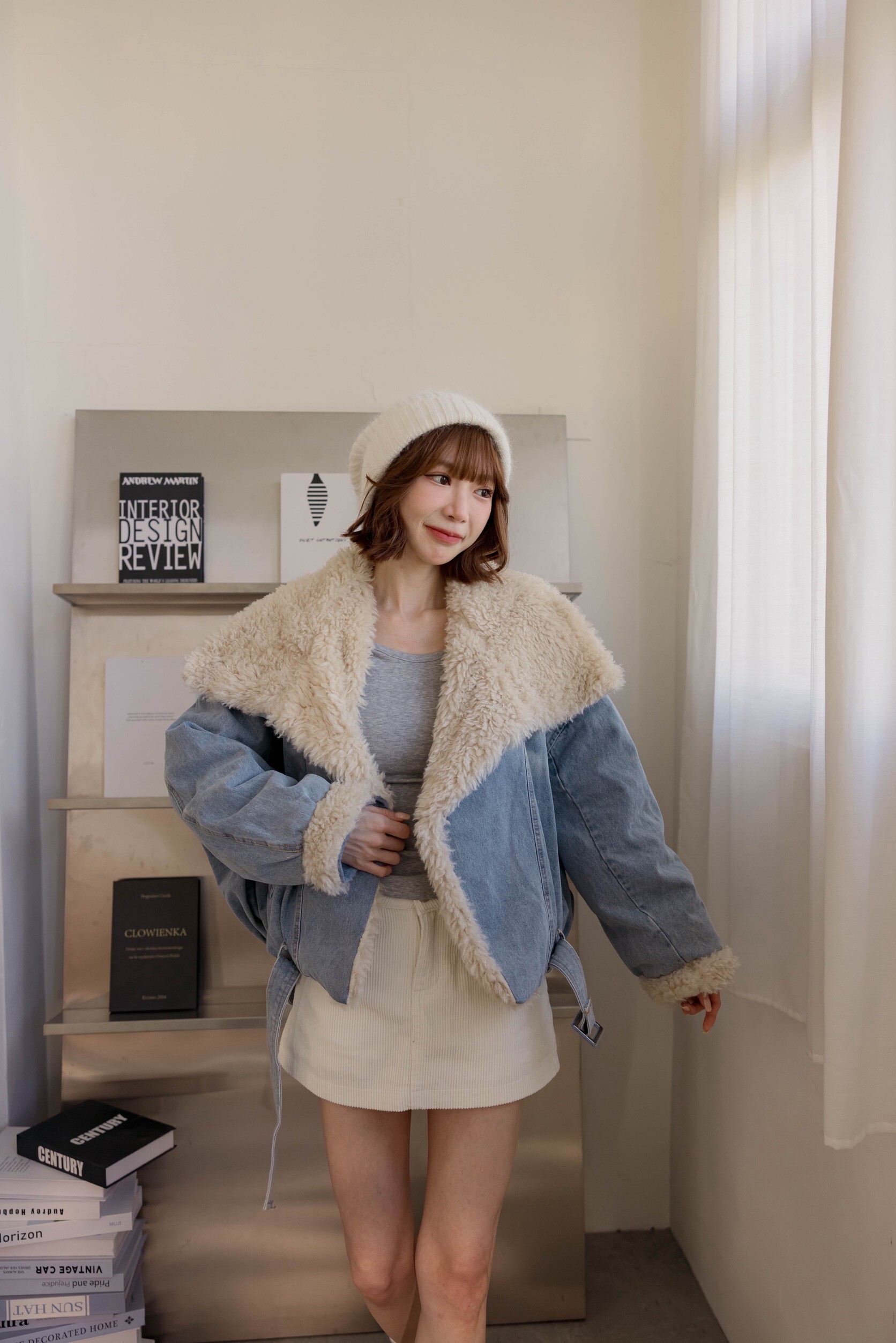 （現貨）#AG10 本次必買燈芯絨短褲裙(卡其/咖啡/白)