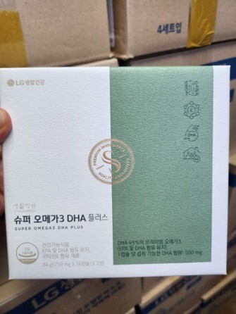 【直播】LL1215417 LG生活庭院 Omega-3 DHA Plus 魚油  (1盒16星期份量)