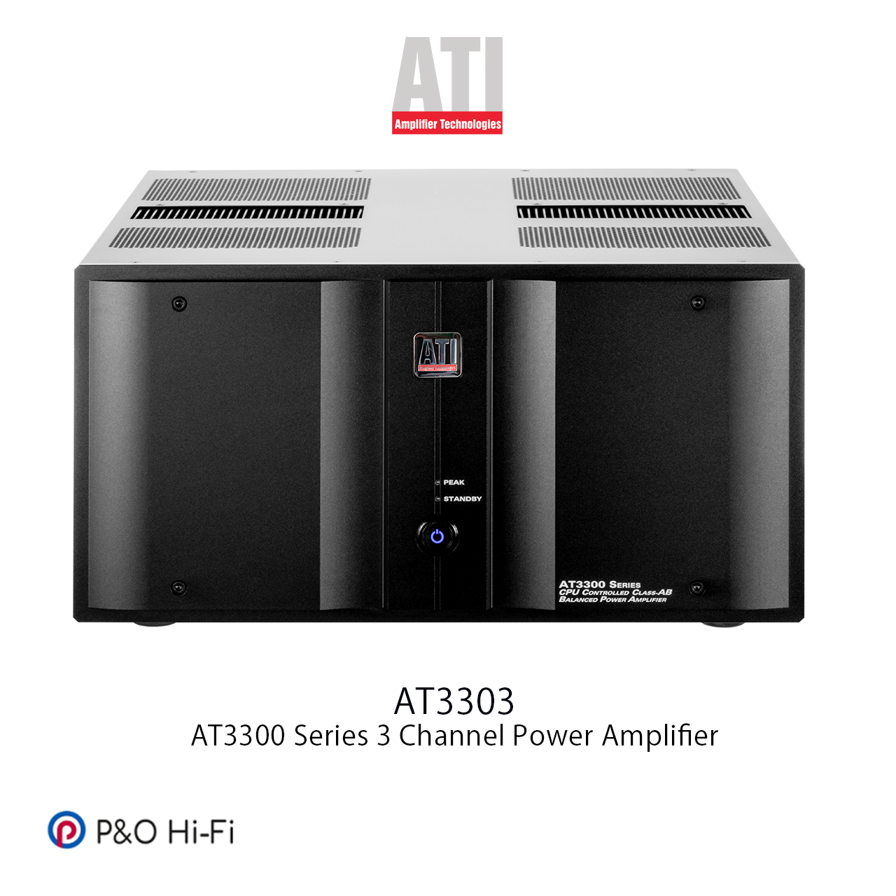 ATI AT3303 3 聲道 後級擴音機