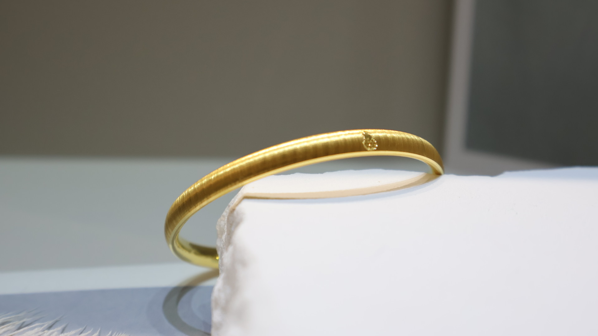 拉絲小葫蘆手鐲