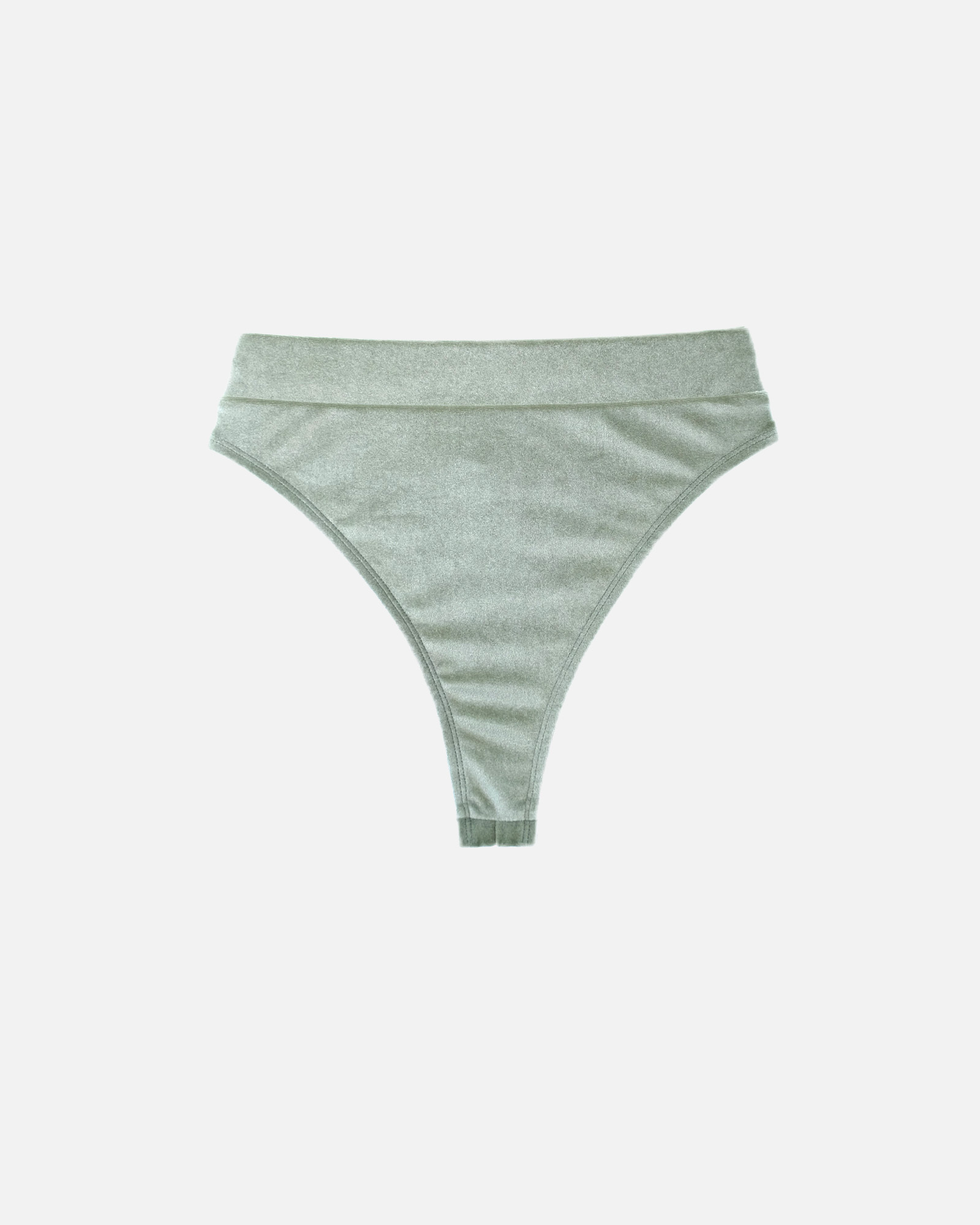 She 絨布高腰歐美丁字泳褲特別色-M