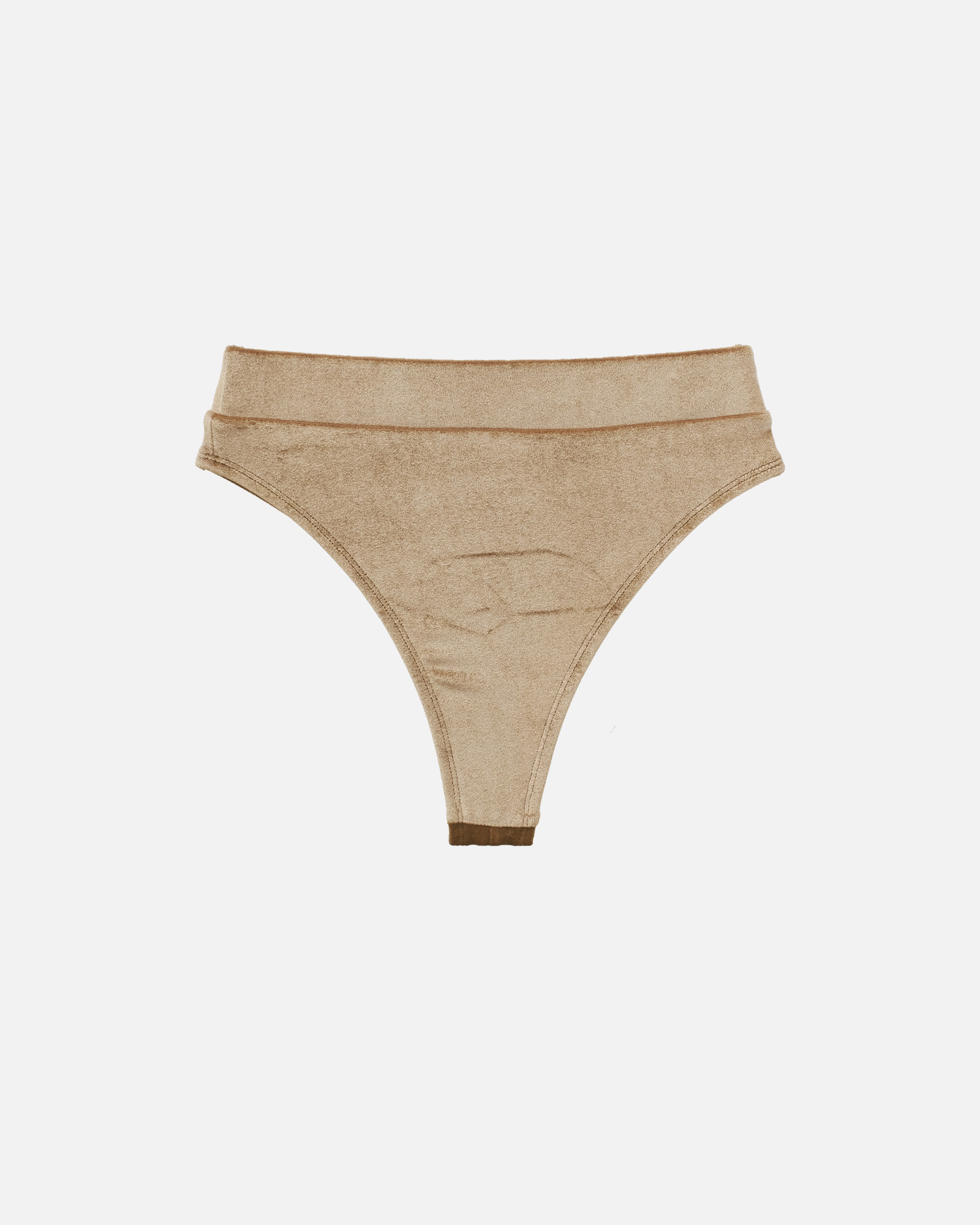 She 絨布高腰歐美丁字泳褲特別色-M